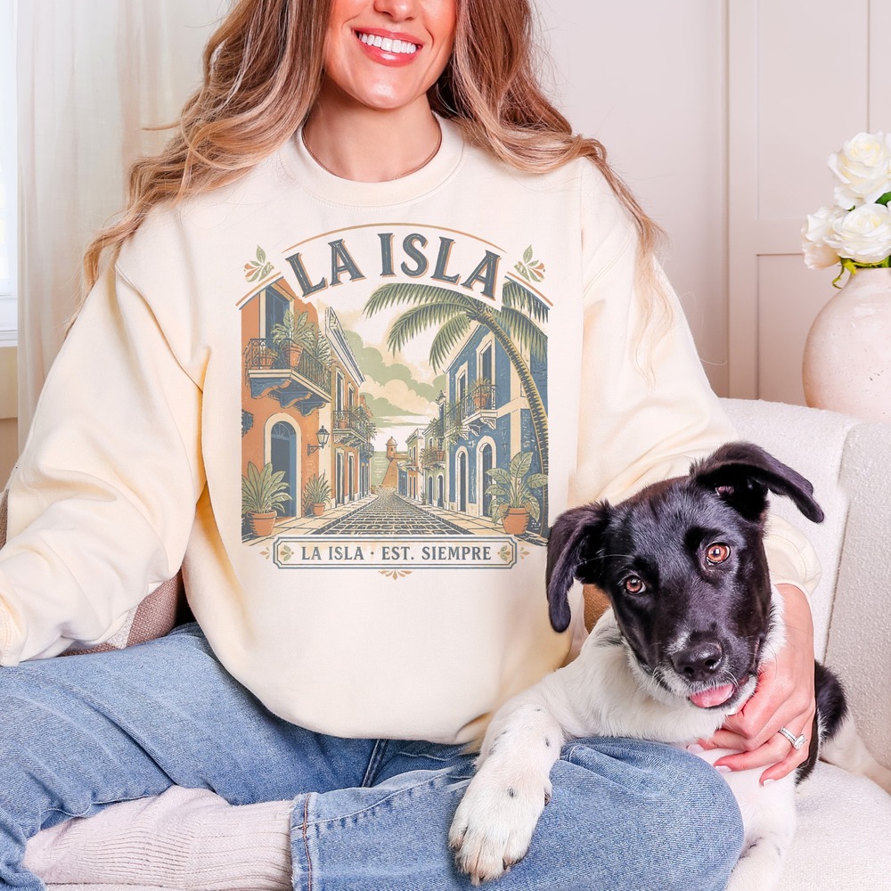 La Isla Old San Juan Street Badge Sweatshirt